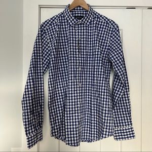 Bugatchi men’s button down shirt NWOT shaped fit size M